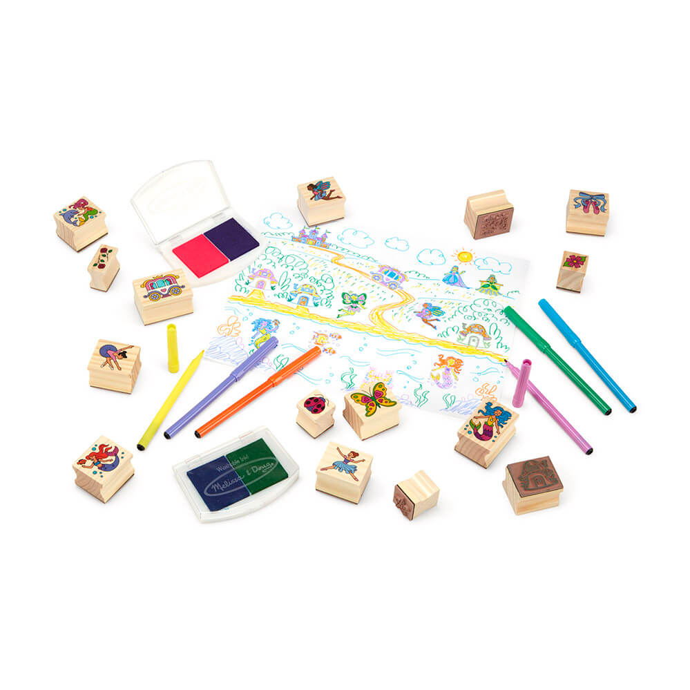 Melissa and doug deluxe animal best sale stamp set