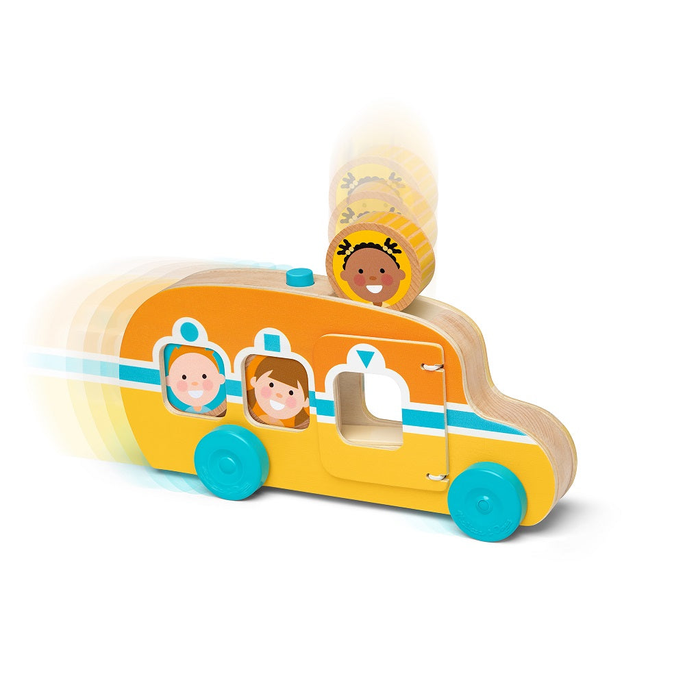 Melissa and Doug GO Tots Roll & Ride Bus