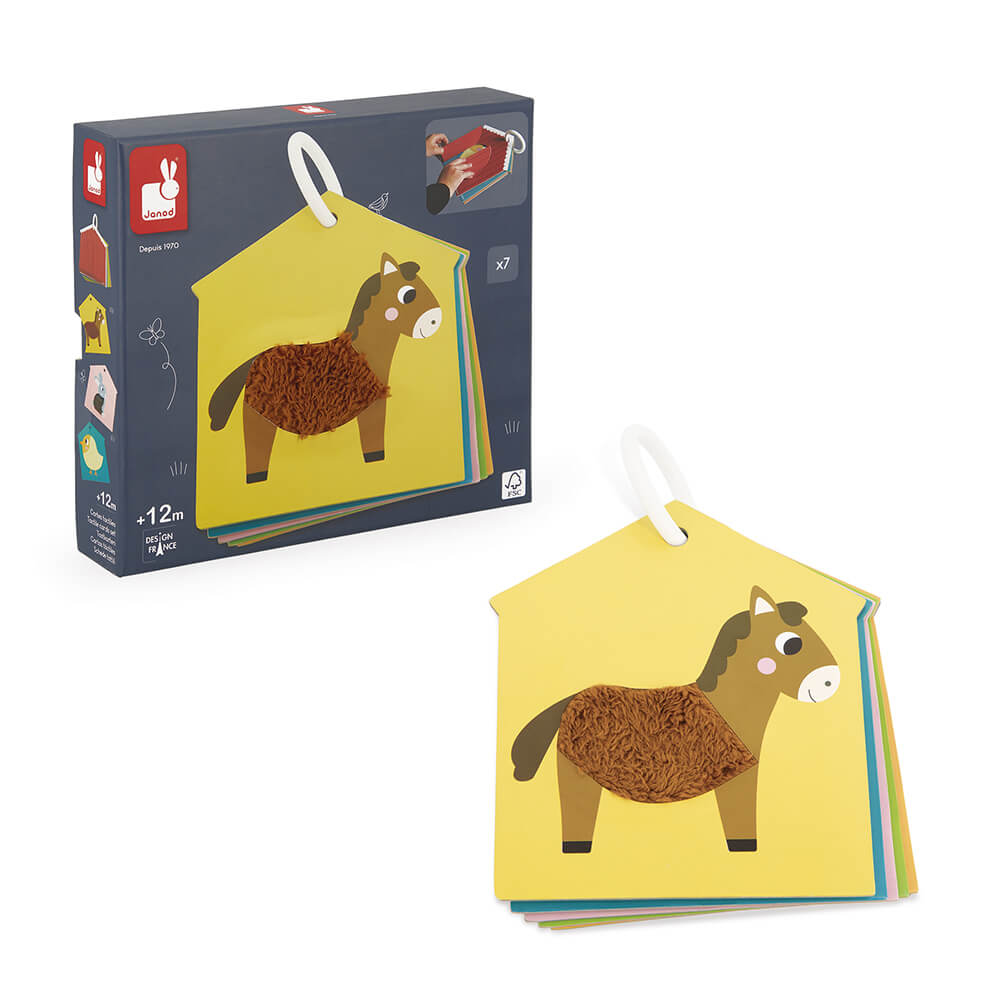 Janod Farm Tactile Cards