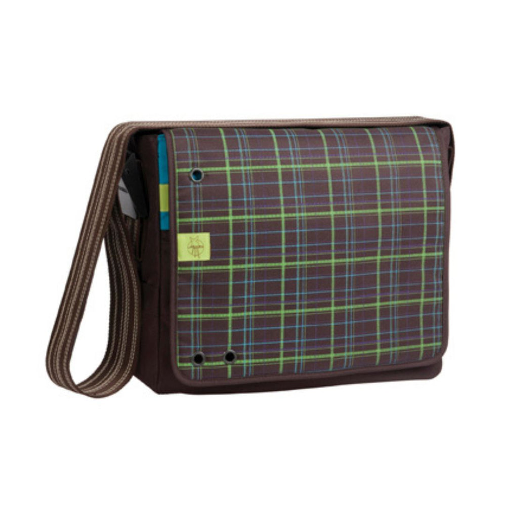 Lassig Check Choco Messenger Bag - MULTI BUY - Buy 1 for $20, Buy 2 for $30