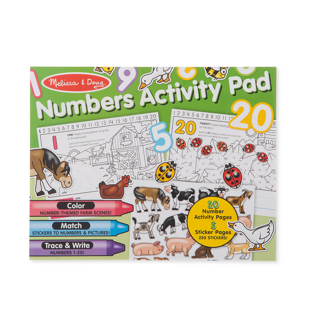 Melissa and Doug Numbers Activity Pad