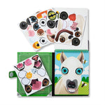 Melissa and Doug Make a Face Pets Reusable Sticker Pad