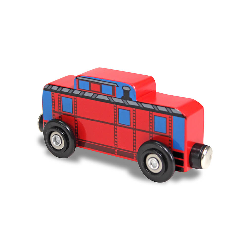 Melissa and Doug Red Caboose - Pack of 6 Pieces