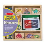 Melissa and Doug Dinosaur Wooden Stamp Set