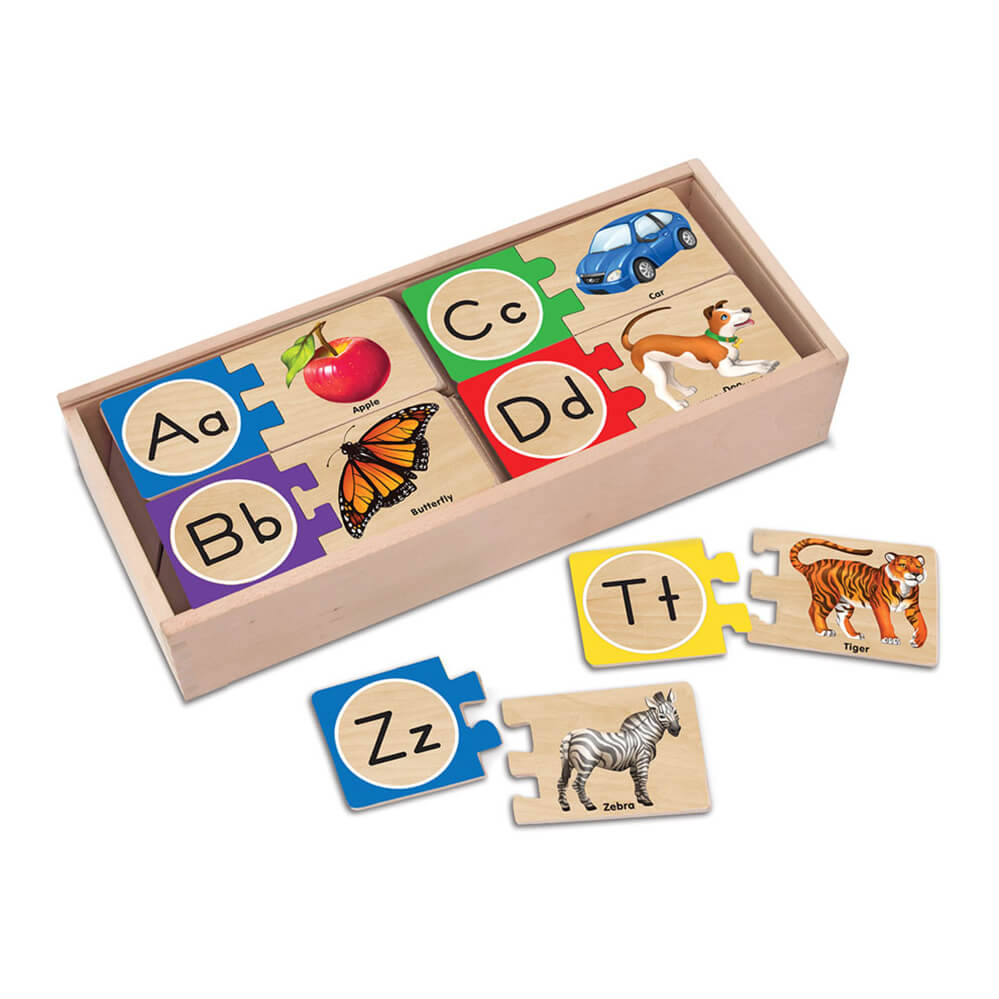 Melissa and Doug Letters Puzzle Card