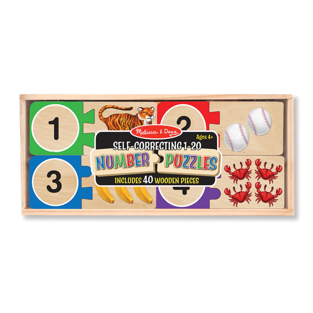 Melissa and Doug Numbers Puzzle Card