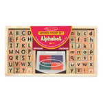 Melissa and Doug Alphabet Wooden Stamp Set
