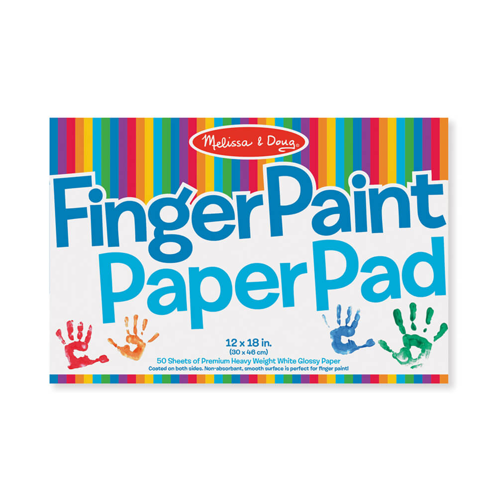 Melissa and Doug Finger Paint Paper Pad