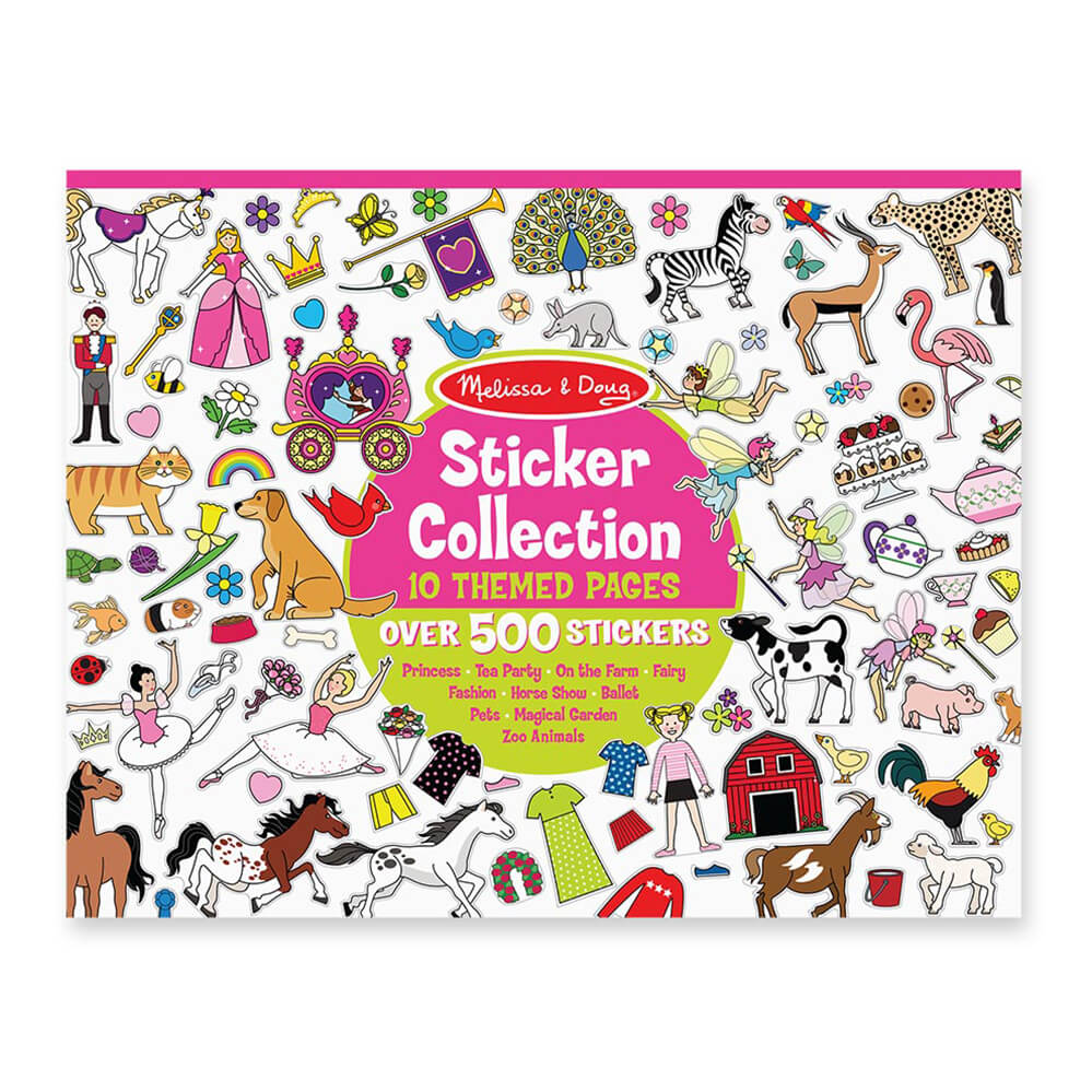 Melissa and Doug Pink Sticker Collection