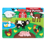 Melissa and Doug Farm Peg Puzzle